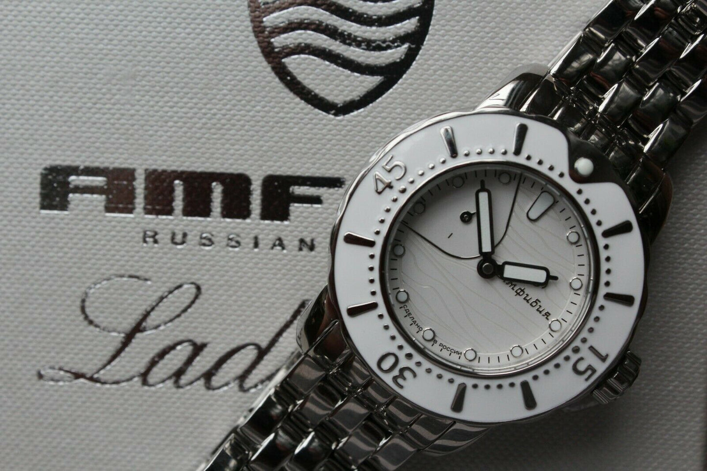 Vostok Amphibian 570597 Women's Mechanical Hand Winding Russian wrist watch