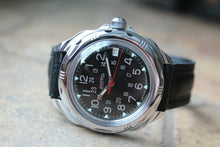 Load image into Gallery viewer, Vostok Komandirsky 211783 Mechanical Russian Military Wrist Watch 24 Hours Dial
