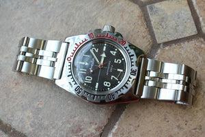 Russian Mechanical Automatic Wrist Watch VOSTOK AMPHIBIAN DIVER 110647