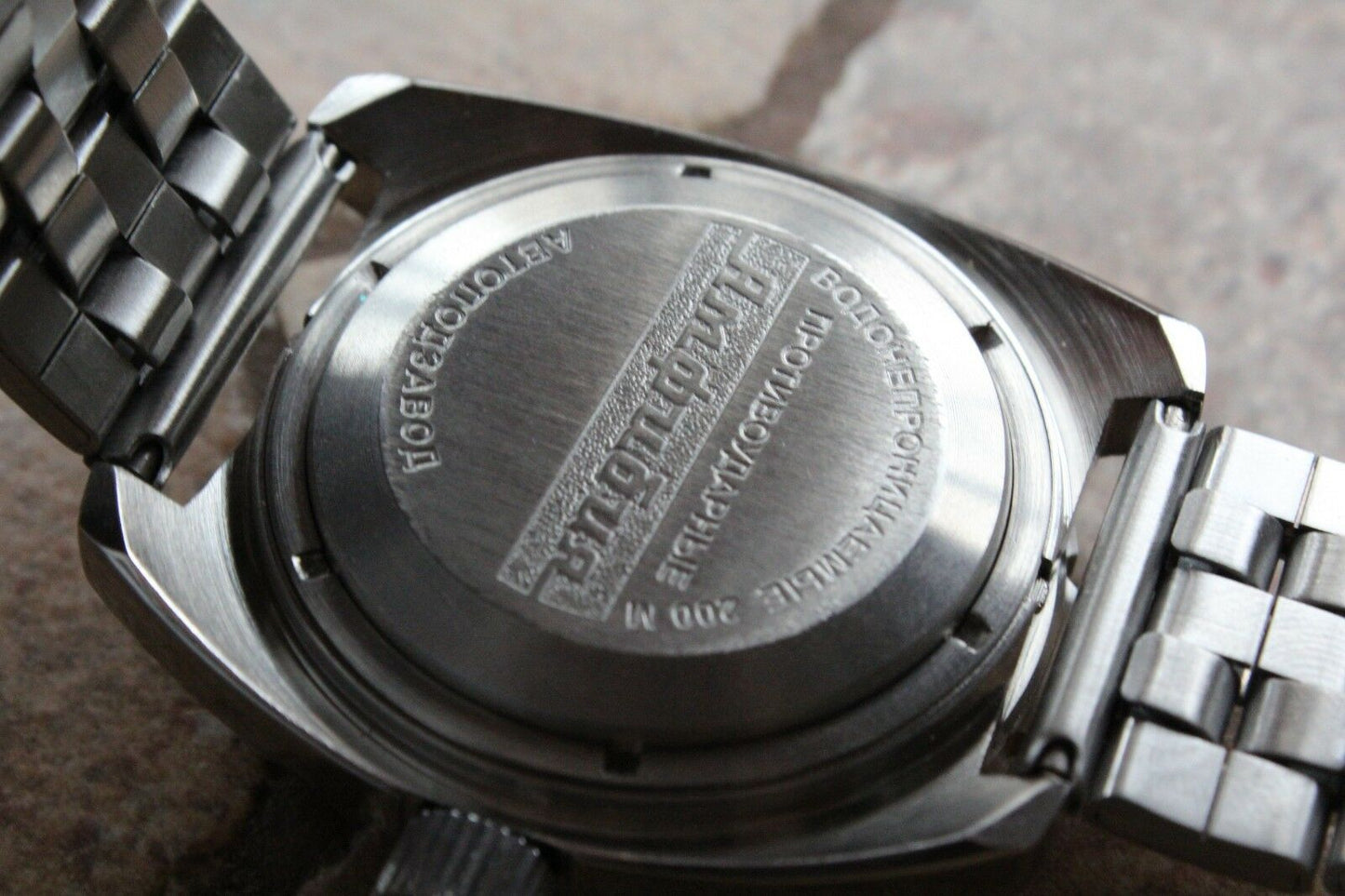 Russian Mechanical Automatic Wrist Watch VOSTOK AMPHIBIAN DIVER Custom 150679