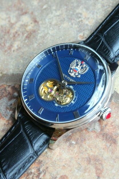 Russian President 6500150 Mechanical Automatic Men's Wrist Watch Poljot
