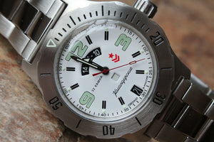 Russian Mechanical Automatic Wrist Watch VOSTOK Komandirsky K-35 350606