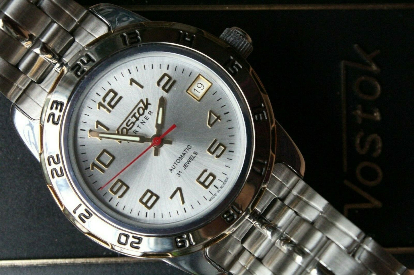 Russian Mechanical Automatic Wrist Watch Vostok Partner 291734