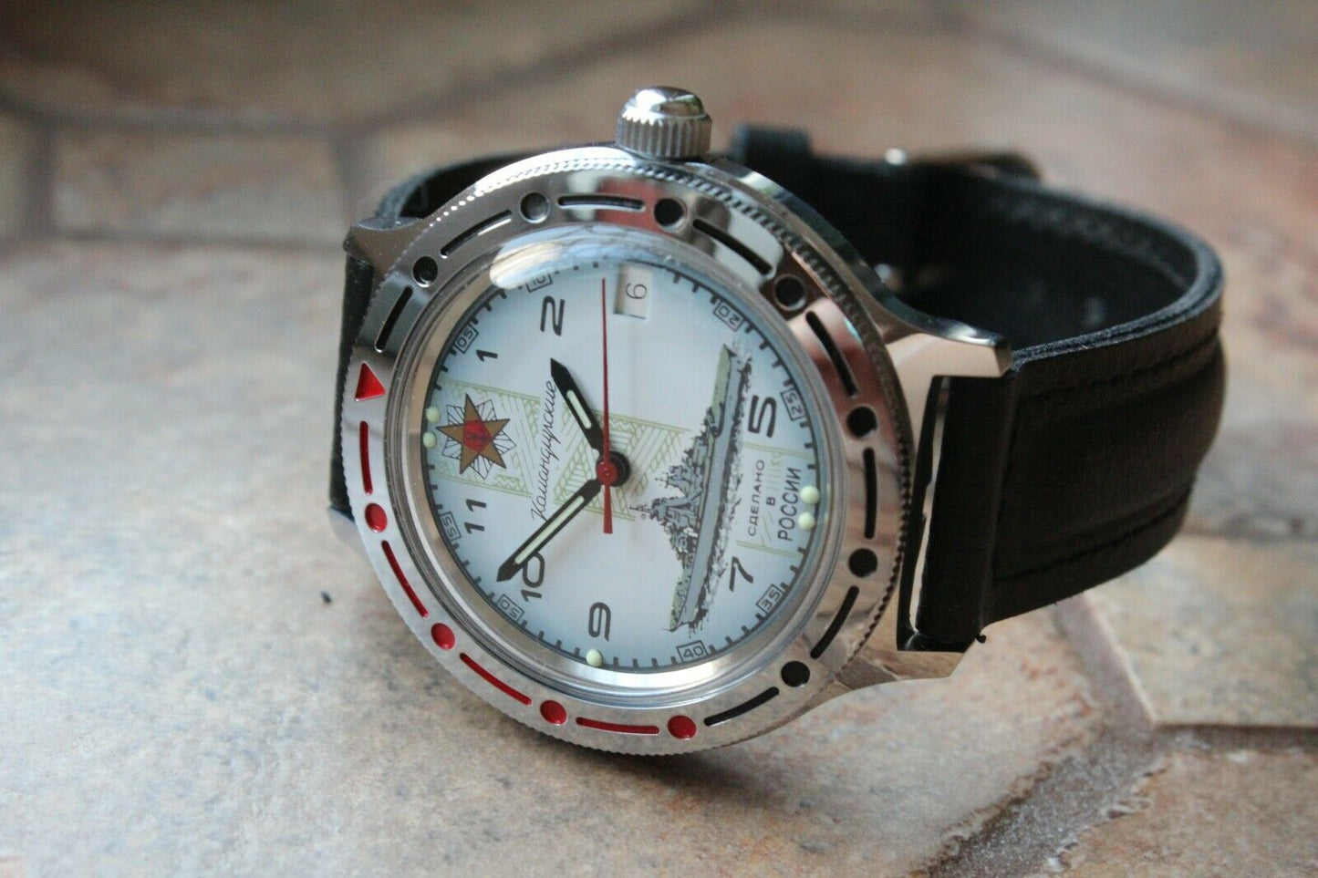 Vostok Komandirsky Mechanical Automatic Wrist Watch 921428