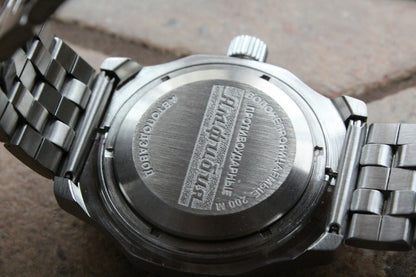 Russian Mechanical Automatic Wrist Watch VOSTOK AMPHIBIAN DIVER 160273
