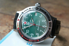 Load image into Gallery viewer, Vostok Komandirsky 921307 Automatic Mechanical Military Wrist Watch NEW
