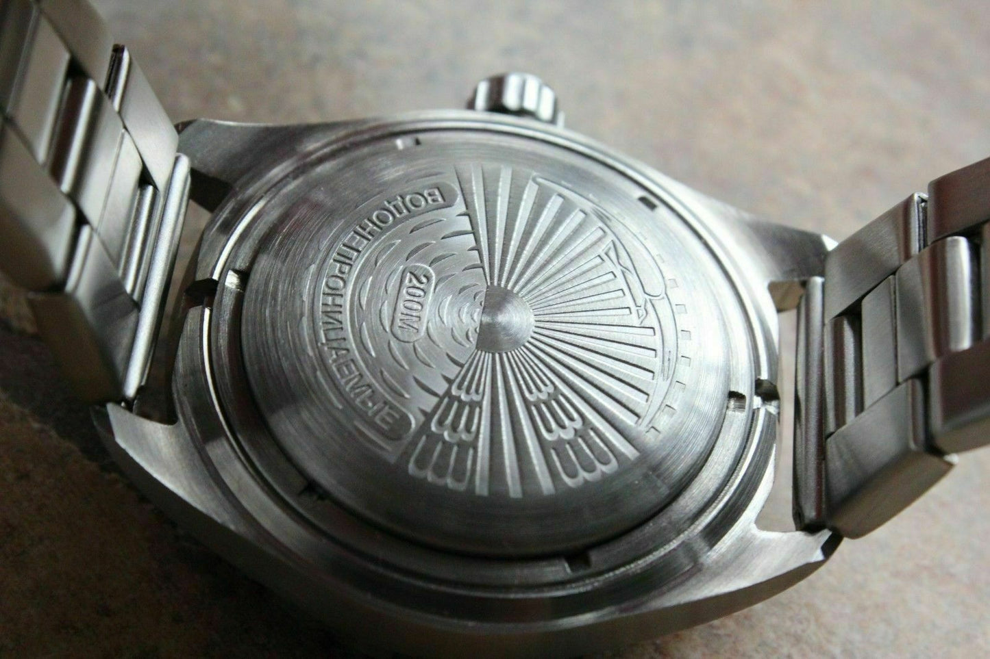 Vostok Komandirsky Auto Russian Military Wrist Watch # 020711 NEW