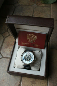 Russian President 4500150 Mechanical Automatic Men's Wrist Watch Poljot