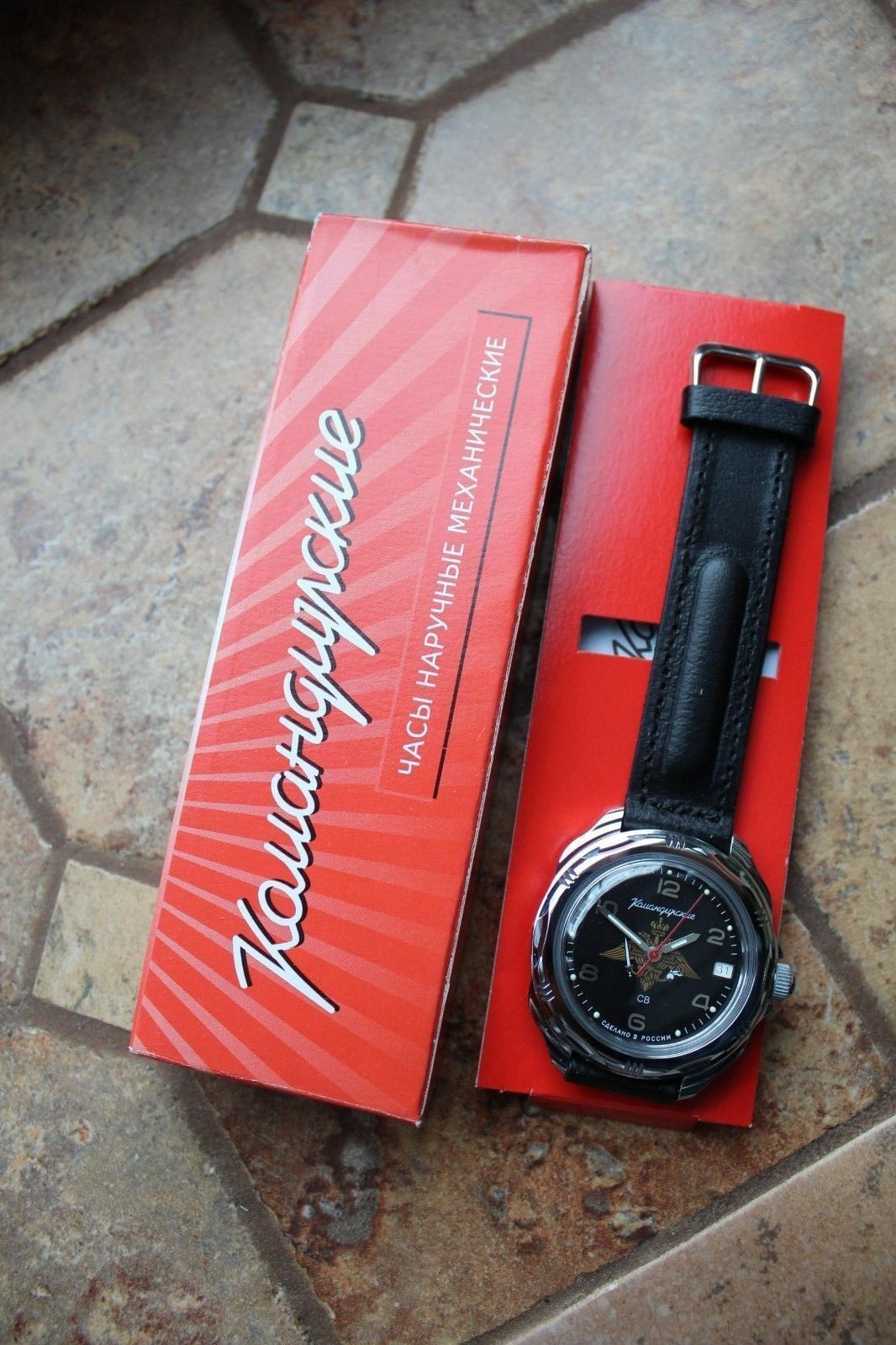 Vostok Komandirsky Russian Military Wrist Watch 211627