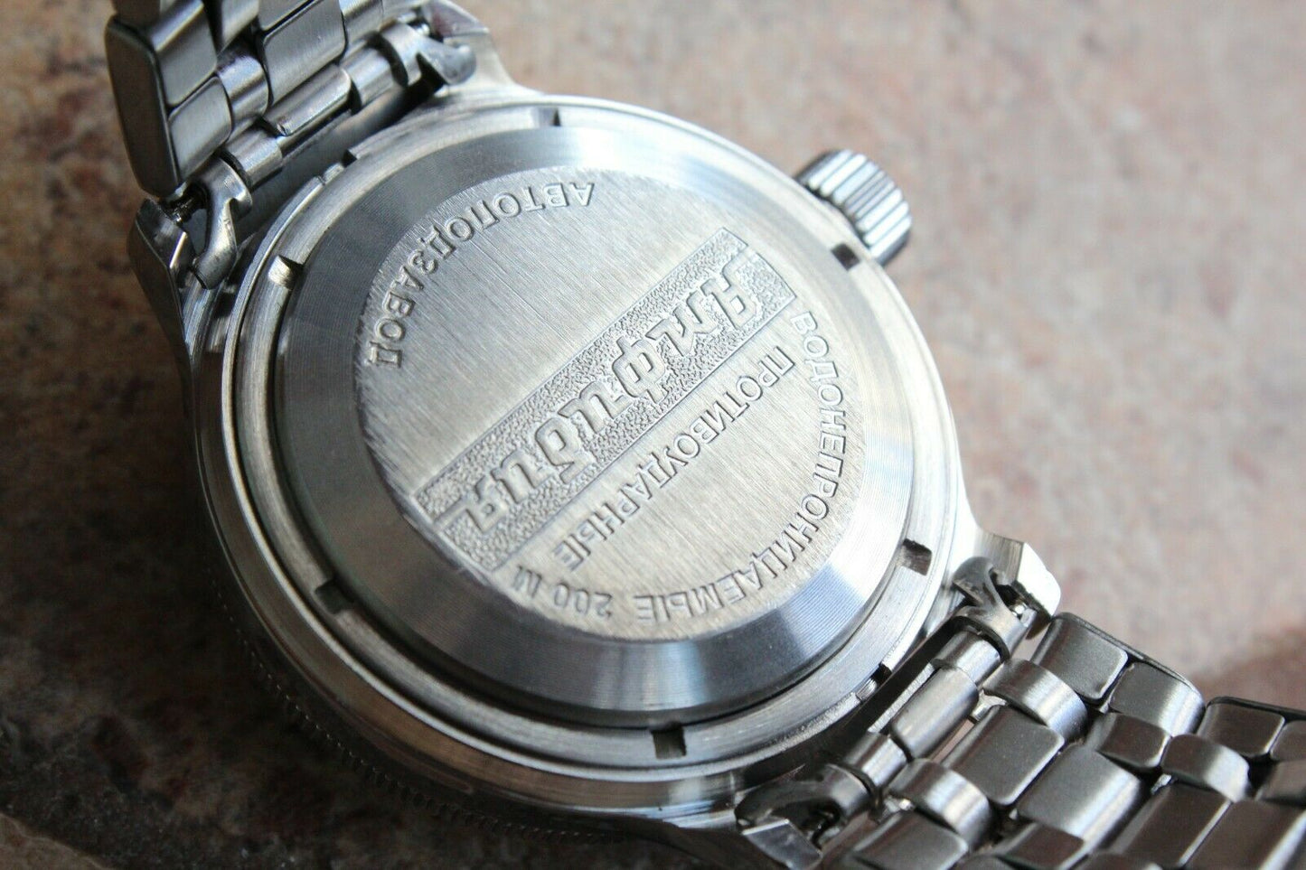 Vostok Amphibian Mechanical Automatic Wrist Watch Diver 420269