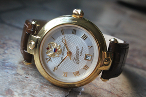 Russian President Putin 8215-4446 Mechanical Automatic Men's Wrist Watch Poljot