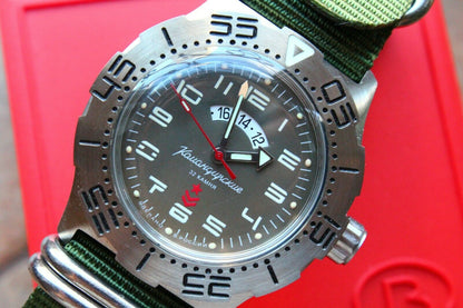 Vostok Komandirsky Mechanical Automatic Wrist Watch K-35 350755