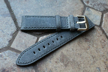 Load image into Gallery viewer, Genuine Leather Watch Strap Band LeVeL B-804S Dark Gray Vintage
