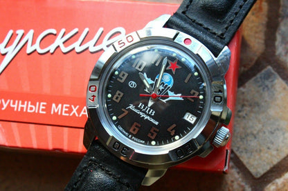 Vostok Komandirsky Military Wrist Watch # 431288 NEW