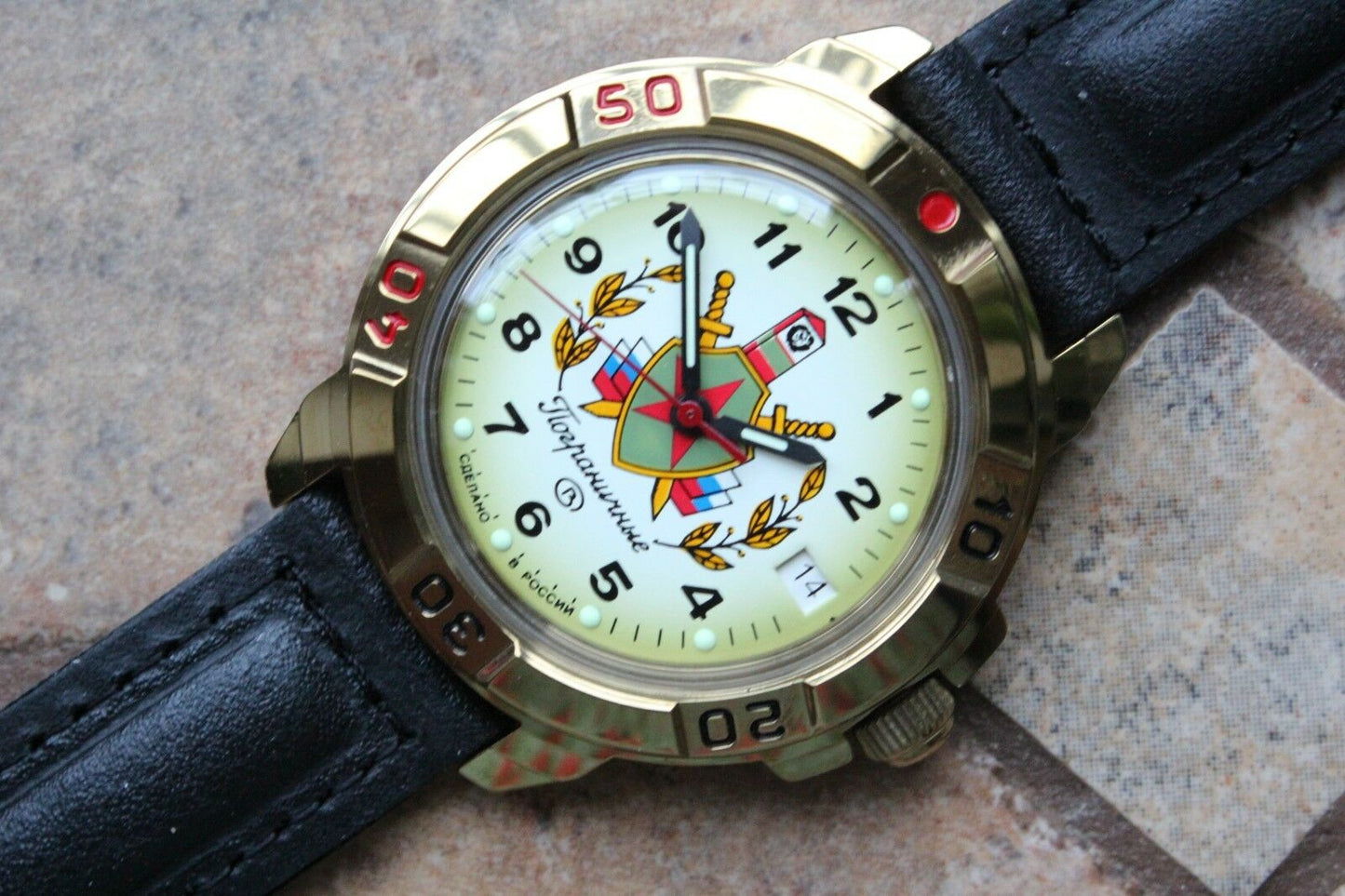 Vostok Komandirsky Military Wrist Watch 439878