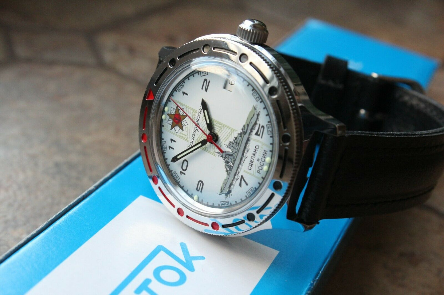 Vostok Komandirsky Mechanical Automatic Wrist Watch 921428