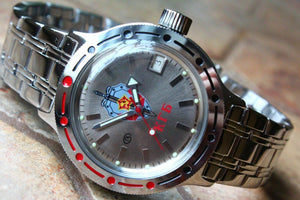 Russian Mechanical Automatic Wrist Watch VOSTOK AMPHIBIAN DIVER 420892