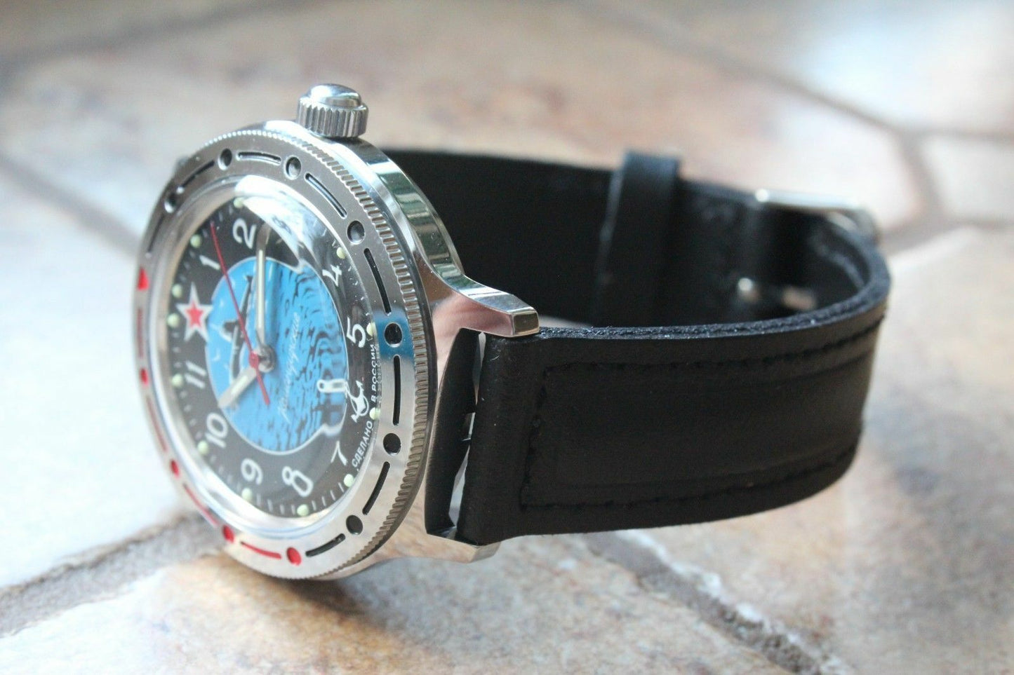 Vostok Komandirsky Mechanical Automatic Military Wrist Watch 921163