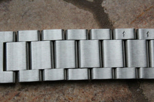 Stainless Steel Link Bracelet Metal Strap Watch Band Butterfly Buckle 14-26 mm