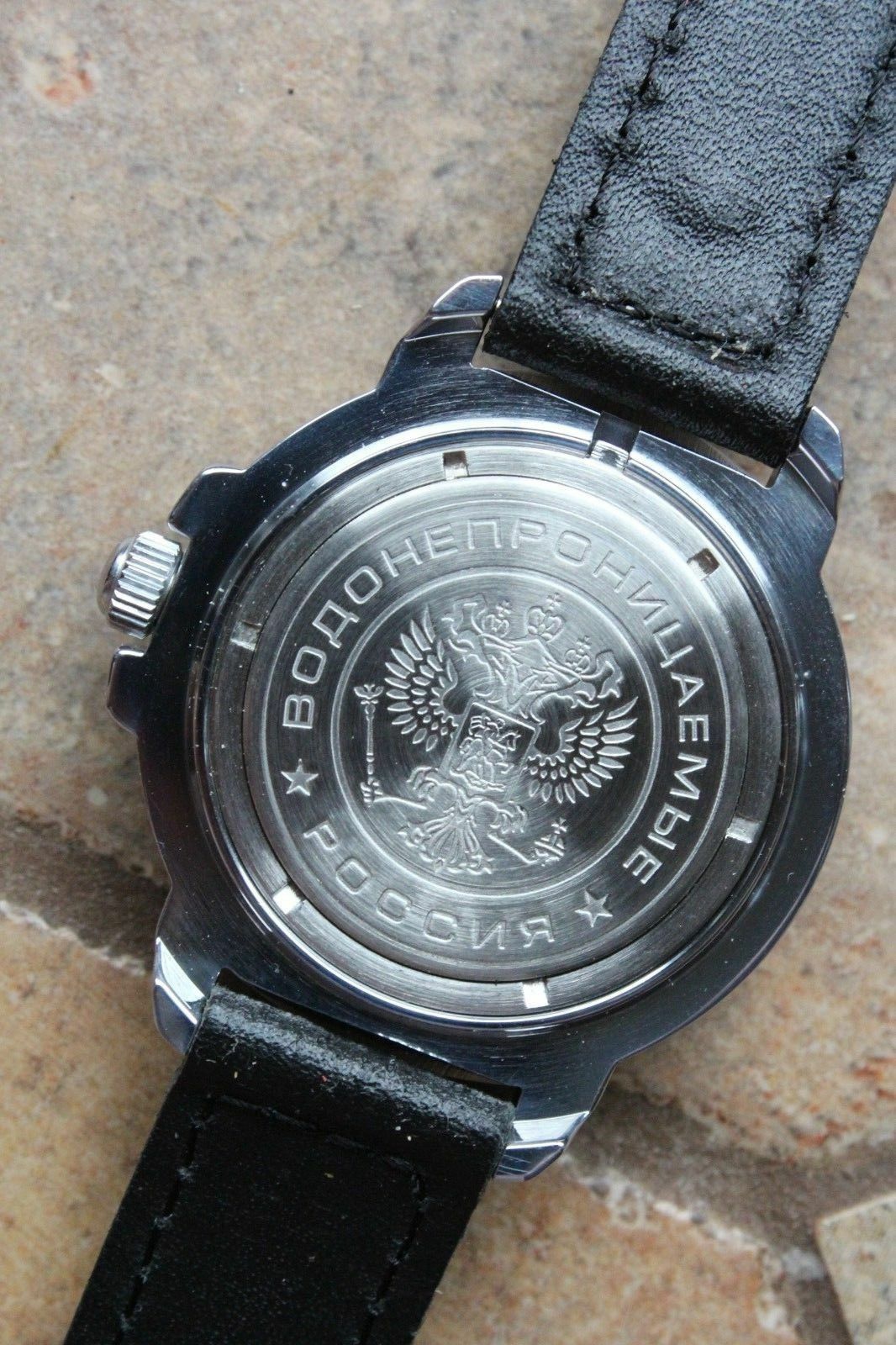 Vostok Komandirsky Military Wrist Watch # 431783 NEW