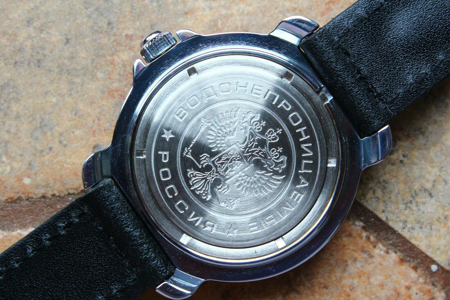 Vostok Komandirsky Mechanical Russian Military Wrist Watch Ground Forces 811627