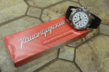 Load image into Gallery viewer, Vostok Komandirsky Military Wrist Watch # 431719 NEW
