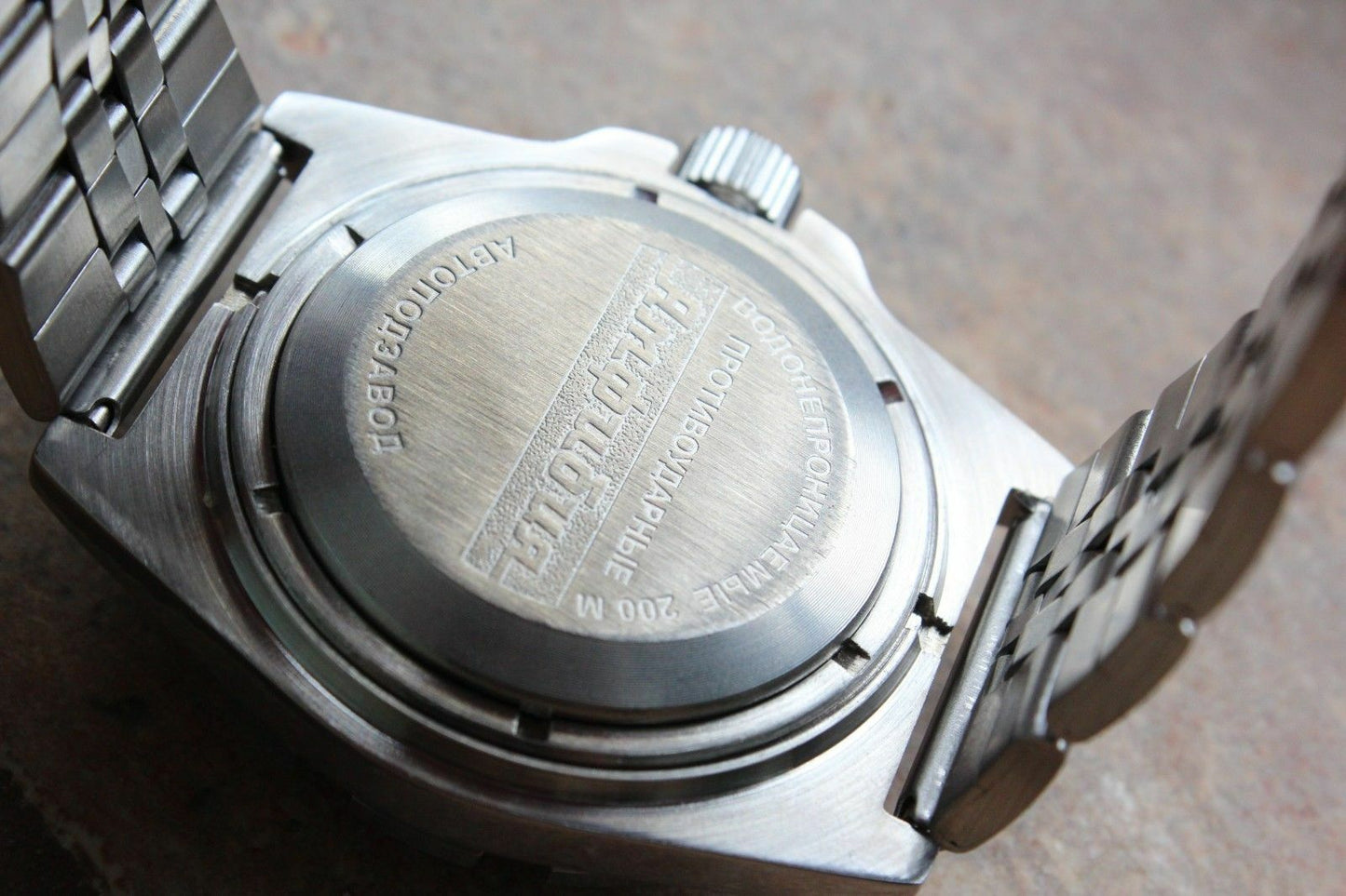 Russian Mechanical Automatic Wrist Watch VOSTOK AMPHIBIAN DIVER 110649