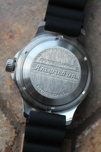 Russian Mechanical Automatic Wrist Watch VOSTOK AMPHIBIAN DIVER 120696