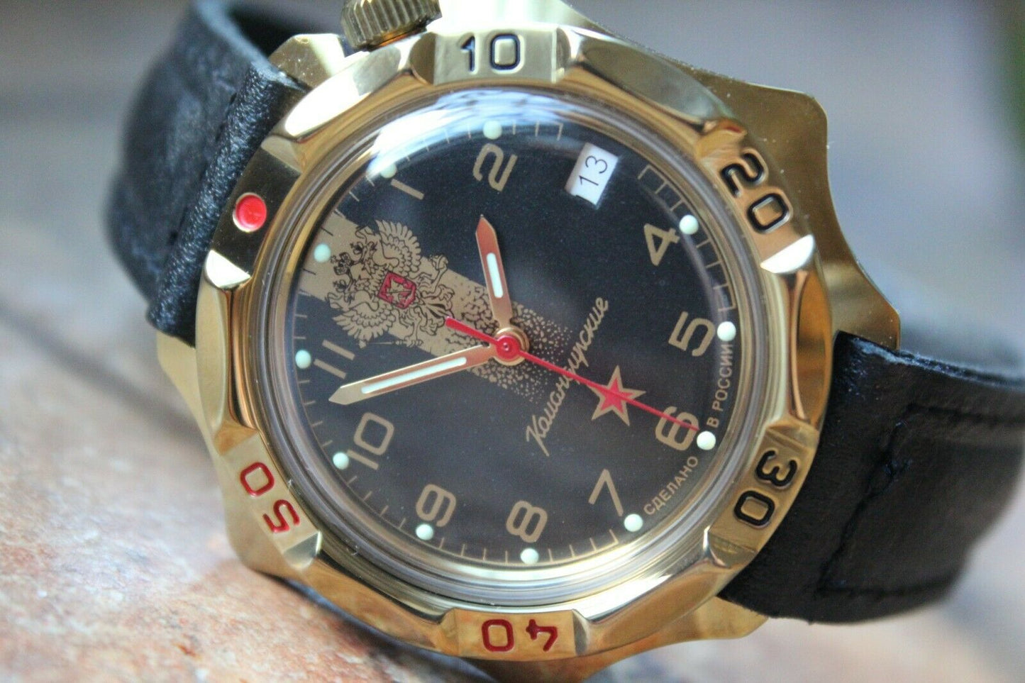 Vostok Komandirskyu Mechanical Manual Winding Wrist Watch 539792