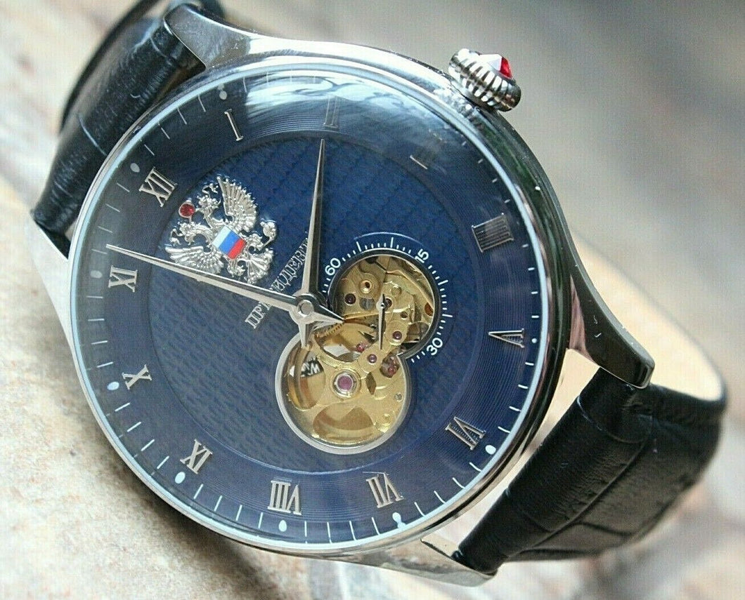 Russian President 6500150 Mechanical Automatic Men's Wrist Watch Poljot