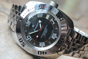 Russian Mechanical Automatic Wrist Watch VOSTOK AMPHIBIAN DIVER 710394