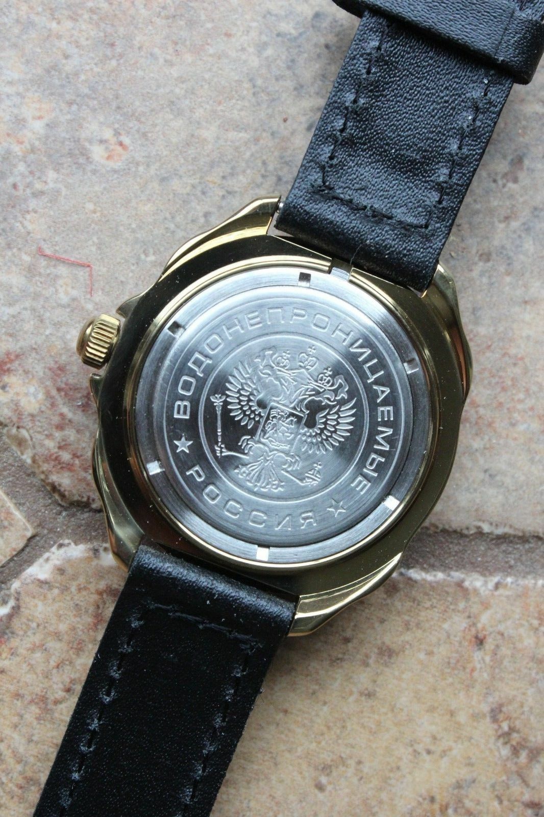 Vostok Komandirsky Russian Military Wrist Watch # 219326 NEW