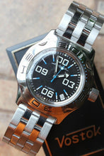 Load image into Gallery viewer, Russian Mechanical Automatic Wrist Watch VOSTOK AMPHIBIAN DIVER 100844
