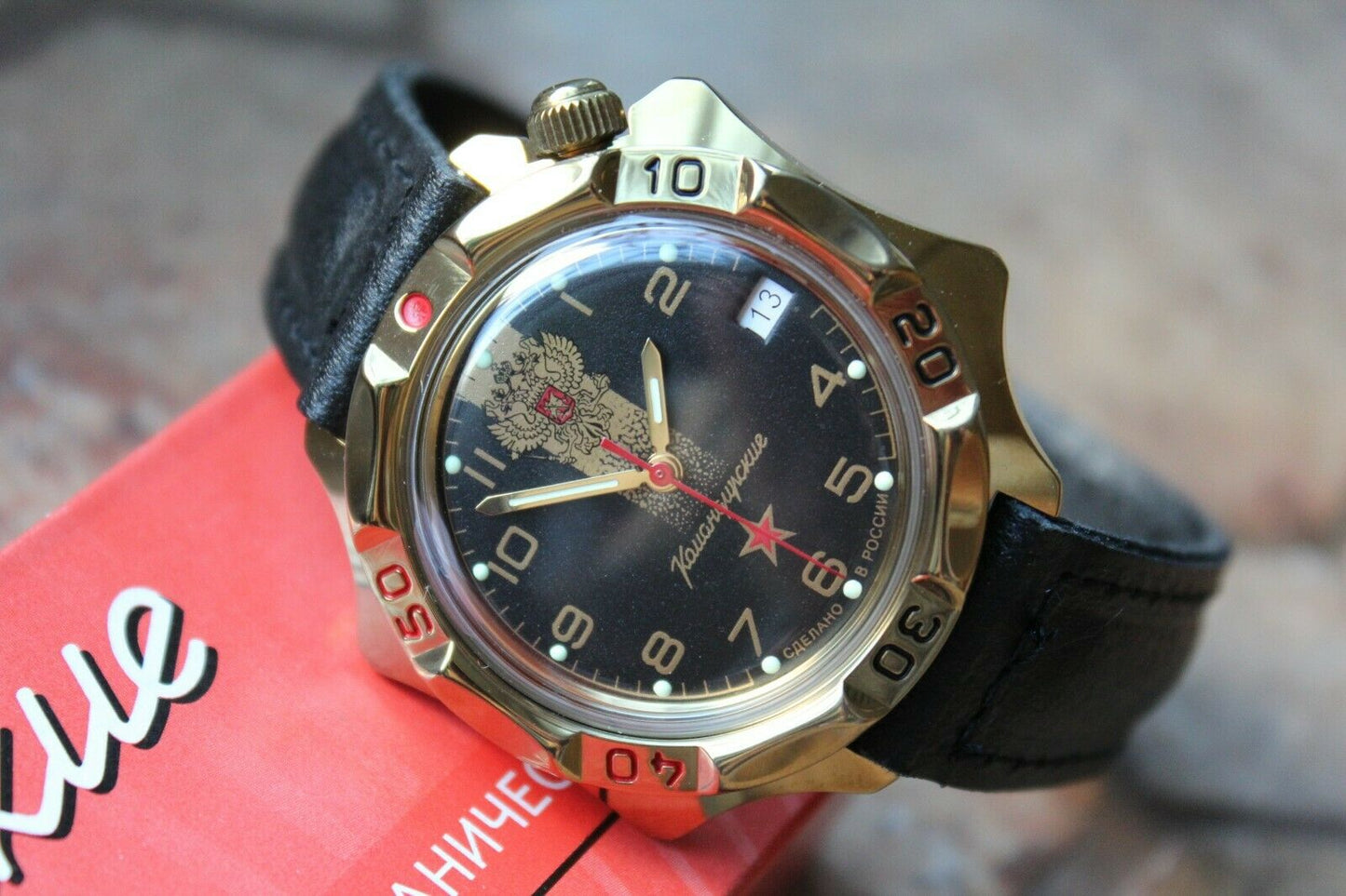 Vostok Komandirskyu Mechanical Manual Winding Wrist Watch 539792