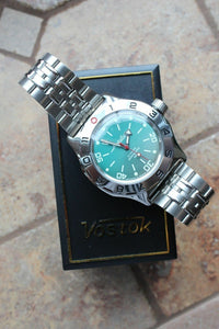 Russian Mechanical Automatic Wrist Watch VOSTOK AMPHIBIAN DIVER 100821