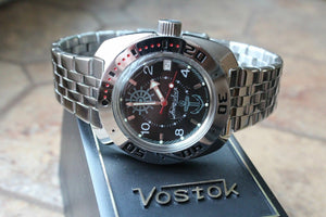 Russian Mechanical Automatic Wrist Watch VOSTOK AMPHIBIAN DIVER 710526