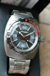Russian Mechanical Automatic Wrist Watch VOSTOK AMPHIBIAN DIVER 090510