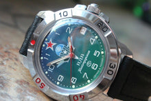 Load image into Gallery viewer, Vostok Komandirsky Military Wrist Watch # 431818 NEW
