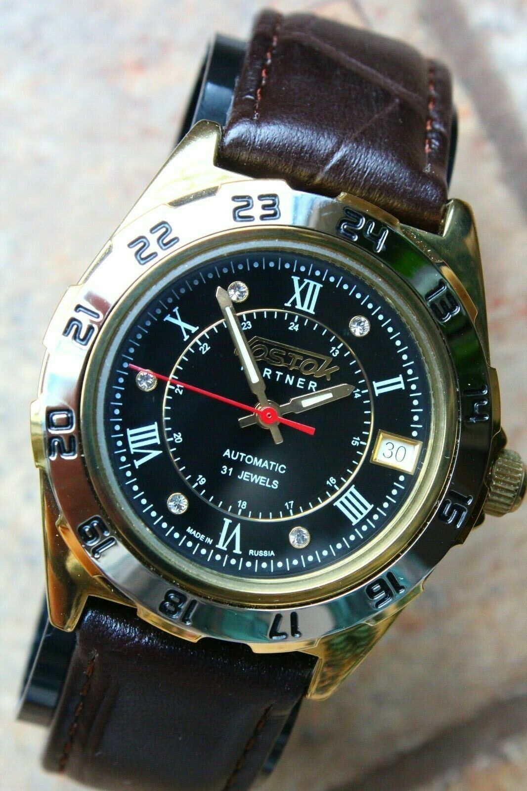 Russian Mechanical Automatic Wrist Watch Vostok Partner 259191