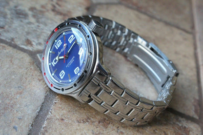 Russian Mechanical Automatic Wrist Watch VOSTOK AMPHIBIAN DIVER 420432
