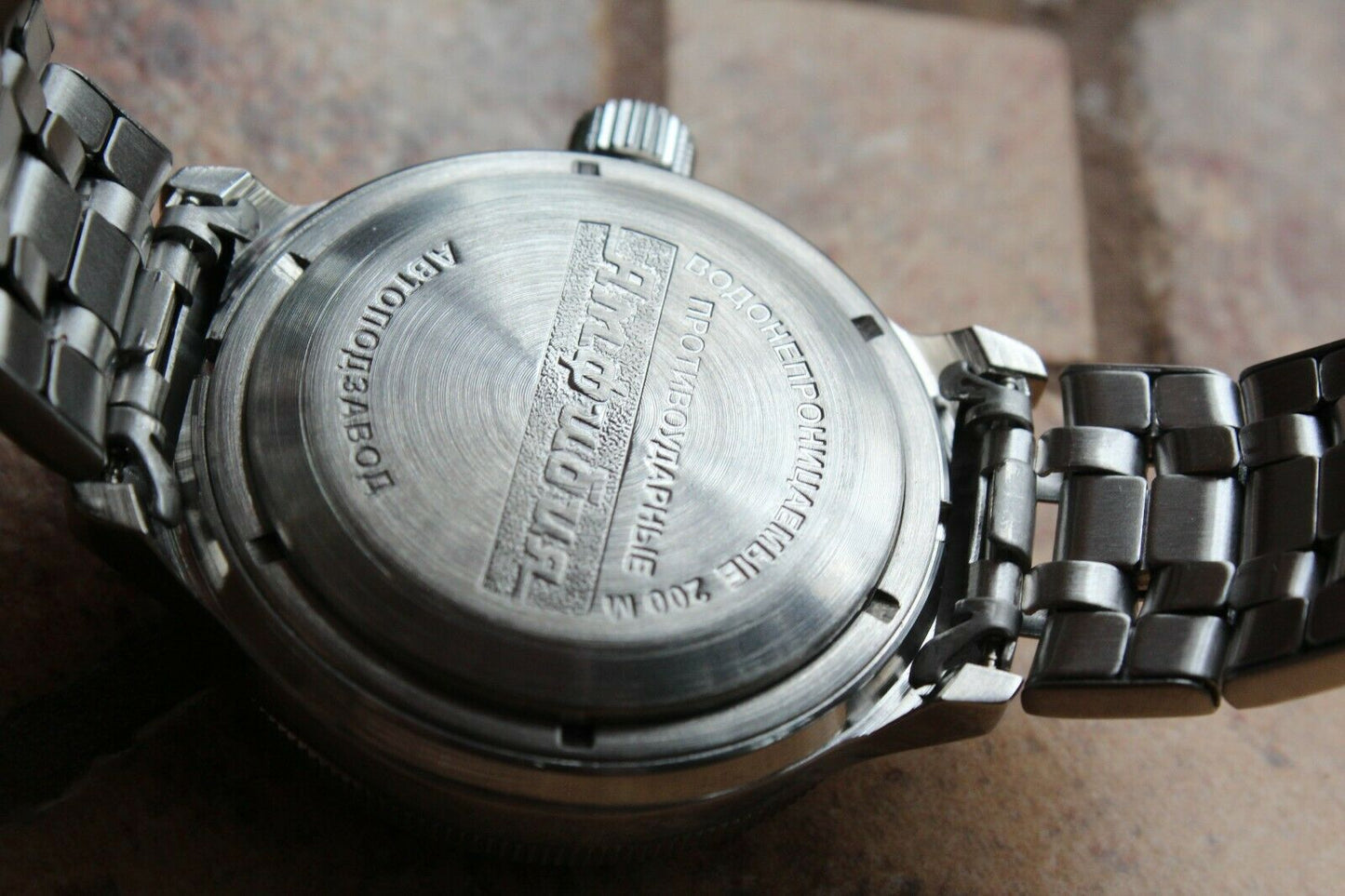 Vostok Amphibian Mechanical Automatic Wrist Watch Diver 420270