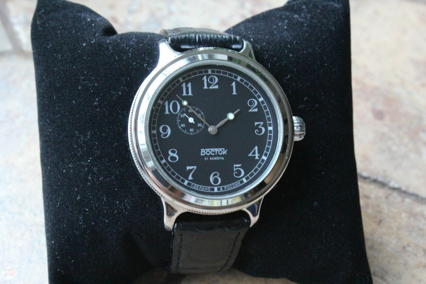 Vostok Komandirsky Auto Russian K-43 Retro wristwatches # 550872 New