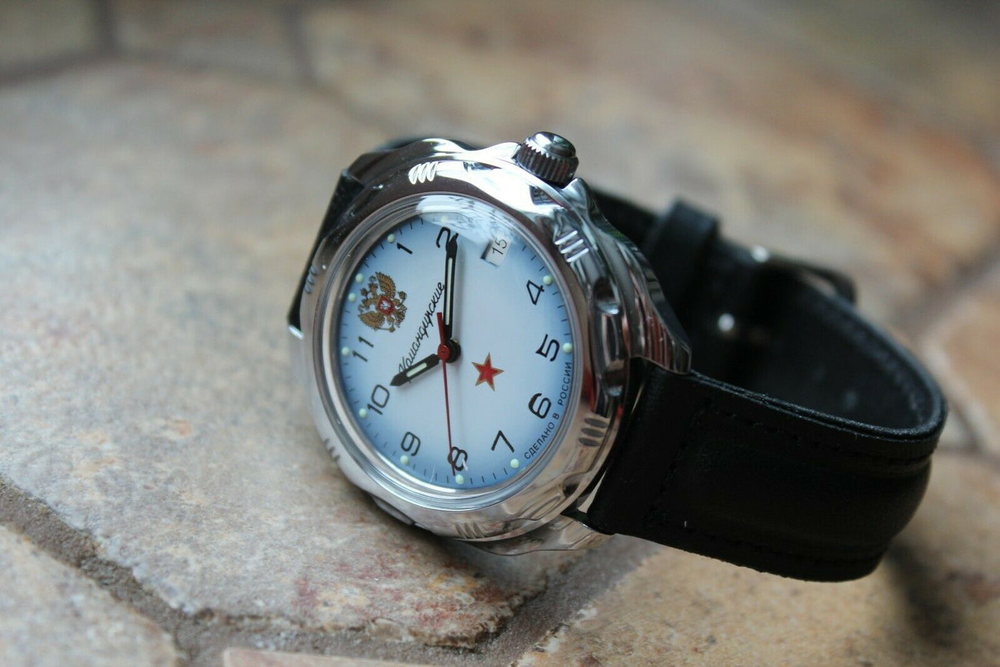 Vostok Komandirsky 211323 Mechanical Classic Russian Military Wrist Watch