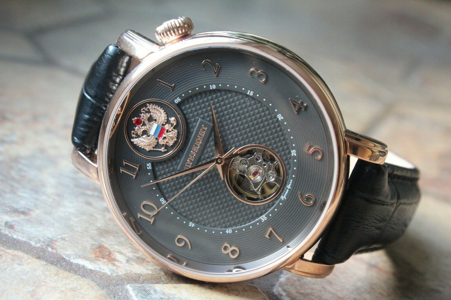 Russian President 4939044 Mechanical Automatic Men's Wrist Watch Poljot