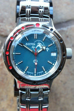 Load image into Gallery viewer, Russian Mechanical Automatic Wrist Watch VOSTOK AMPHIBIAN DIVER 420059
