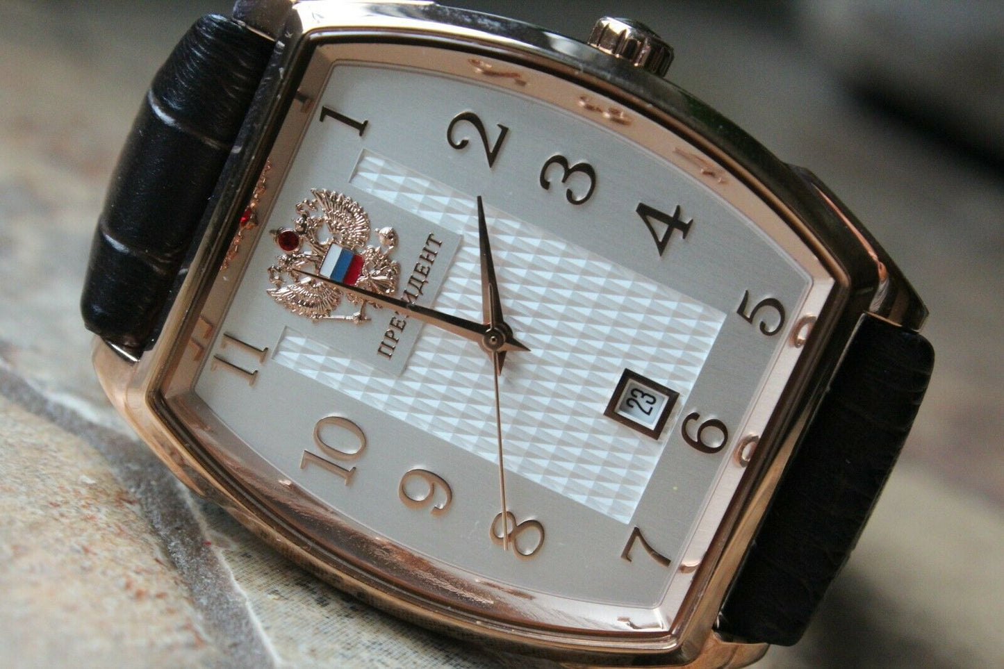 Russian President 4259292 Mechanical Automatic Men's Wrist Watch Poljot