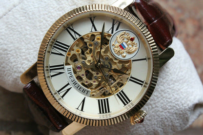 Russian President 4506160 Mechanical Automatic Men's Wrist Watch Poljot