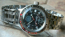 Load image into Gallery viewer, Russian Mechanical Automatic Wrist Watch VOSTOK AMPHIBIAN DIVER 420526
