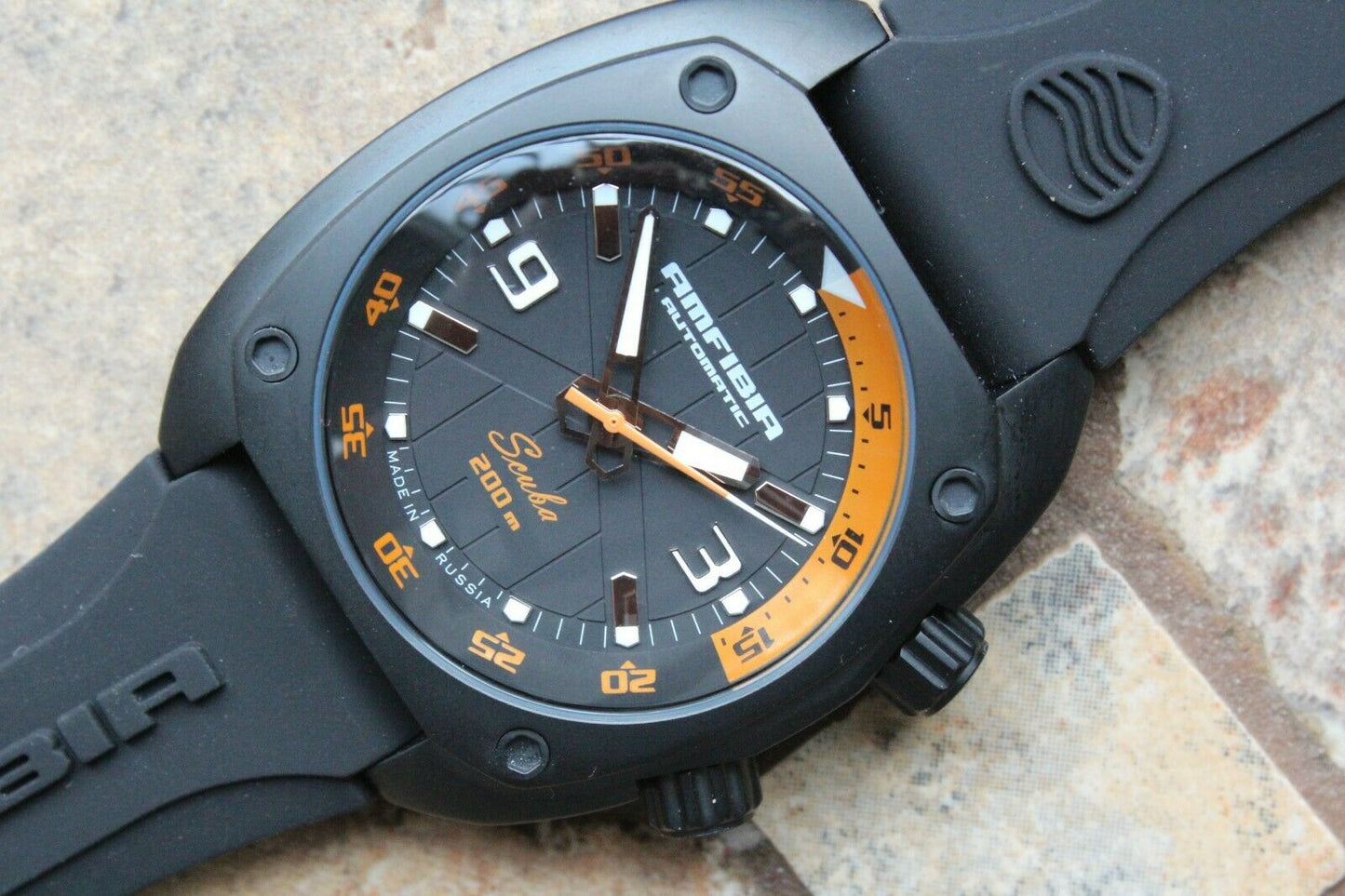 Vostok Amphibian Scuba Russian wrist watch 076798