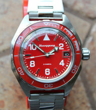 Load image into Gallery viewer, Vostok Komandirsky Auto Russian Military Wrist Watch # 650841 NEW
